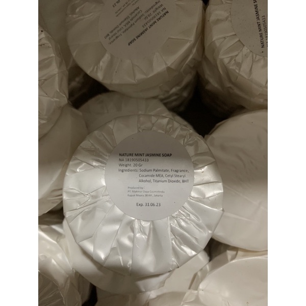 SOAP 20GR GL @500PCS/BOX