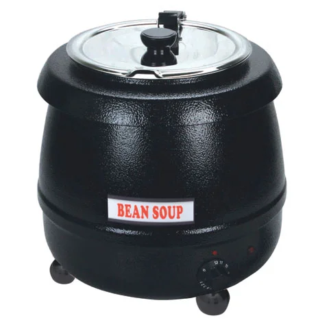 ELECTRIC SOUP WARMER, 10L, BLACK, 220-240V/50-60HZ