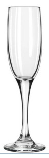 TALL FLUTE GLASS 6OZ, 177ML, H224XD70MM, LIBBEY