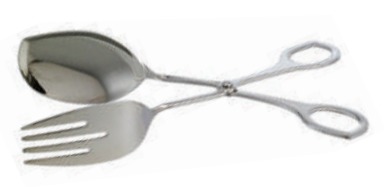 S/S SERVING SCISSOR L21CM