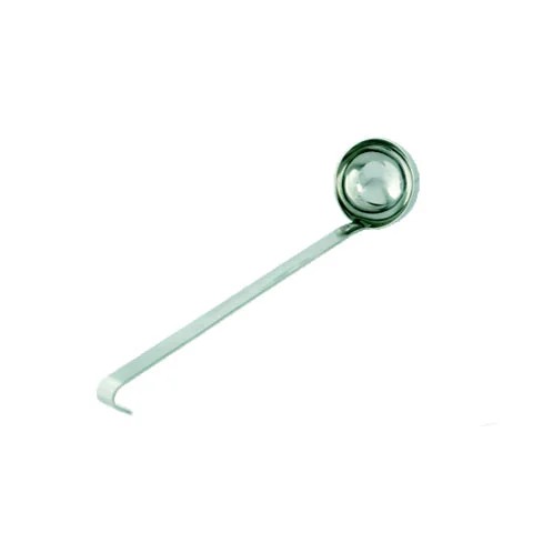 S/S ONE PIECE LADLE D11XL44.5CM, 0.34L