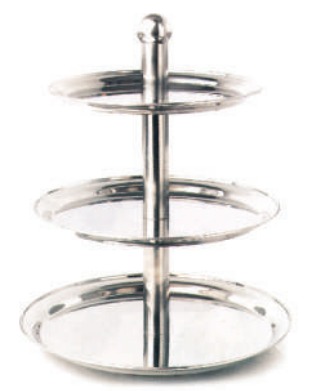 S/S 3-TIER DISPLAY STAND 25CM, 35CM, 40CM