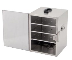 S/S ELECTRIC HEAT BOX 380X394X510MM, 220V/300W, ALUMINIUM INSIDE, 3 HEIGHTS