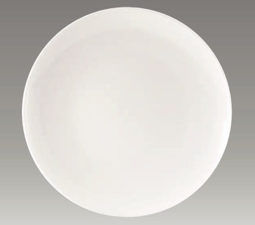 DURABLE WARE COUPE PLATE 20.5CM, ROYAL WHITE