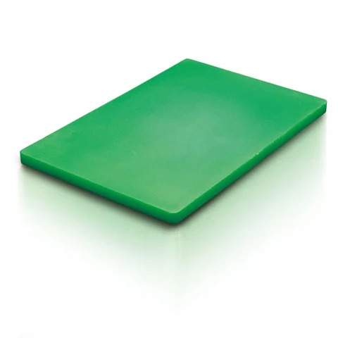 PLC CUTTING BOARD W12XL18XH1/2", HIGH DENSITY, GREEN, SAFICO