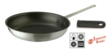 ALUMINIUM NON-STICK ROUND FRYING PAN 20X4.5CM, INDUCTION BASE