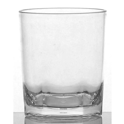 POLYCARBONATE ROCK GLASS D9XH11CM, 450ML-15OZ