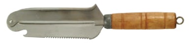 LARGE PEELER WOODEN HANDLE