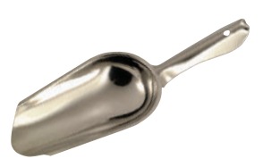 ICE SCOOP ROUND BOWL S/S 23X13X7.5CM