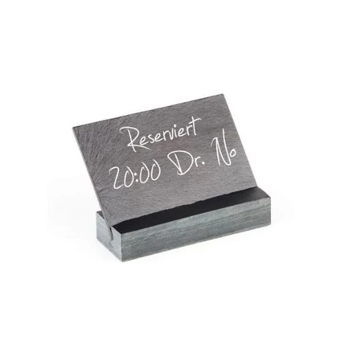 APS SLATE MENU CARD L12XW4XH7CM